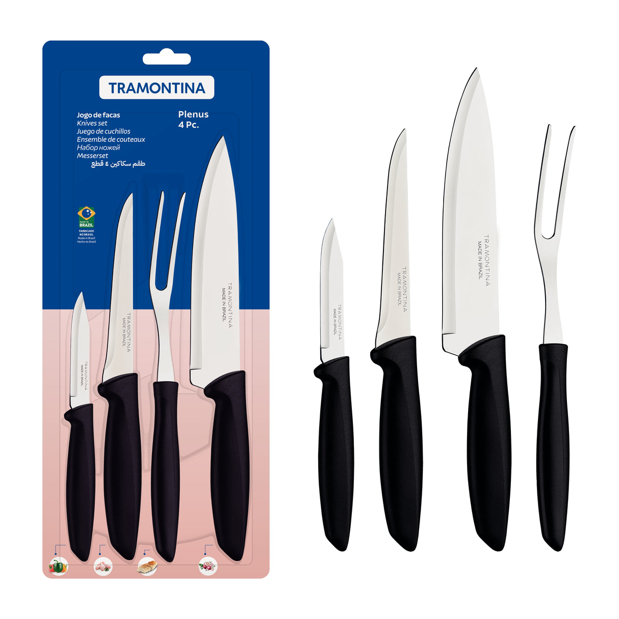 Plenus 4-Piece Knife Set