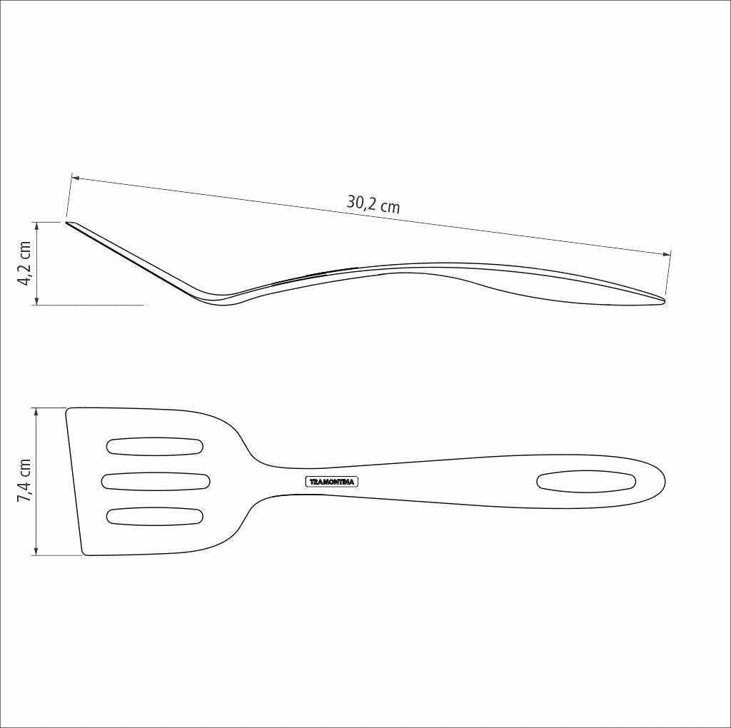 Ability Black Nylon Spatulao
