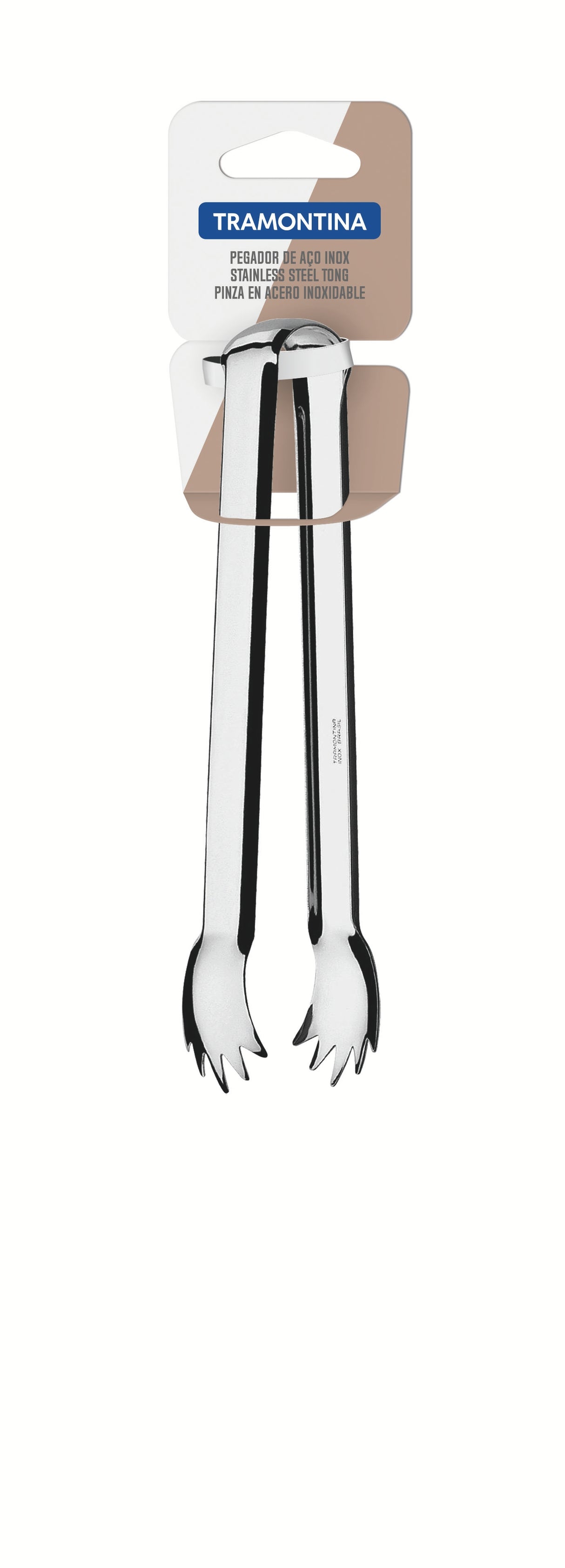 Utility multi-use stainless steel pointed tongs