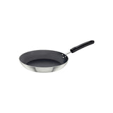 Professional Aluminum Frying Pan with Interior Starflon Premium Nonstick Coating and Brushed Exterior Finish, 24 cm, 1.3 L
