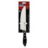 Meat Knife with Stainless-Steel Blade and Treated Brown Polywood Handle 8"