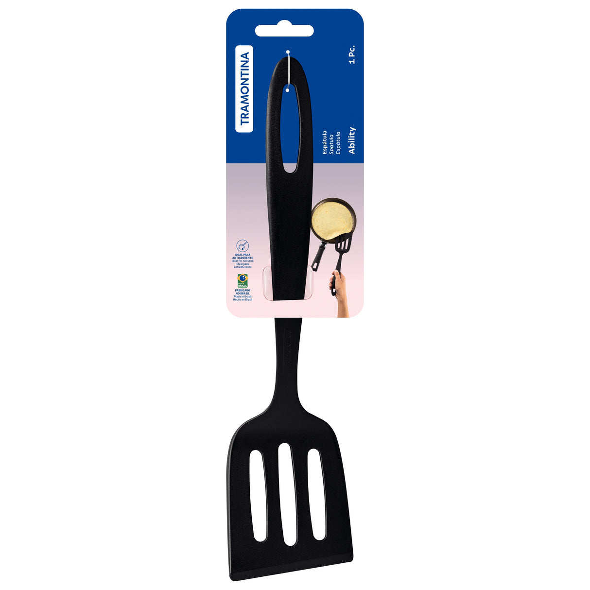 Ability Black Nylon Spatulao