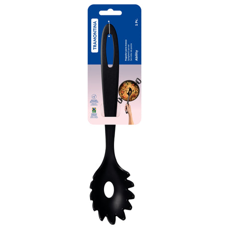 Ability Black Nylon Spaguetti Server