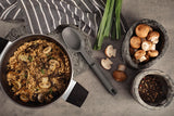 Softta Grey Silicone Serving Spoon
