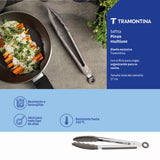 Softta Grey Silicone Multipurpose Tongs