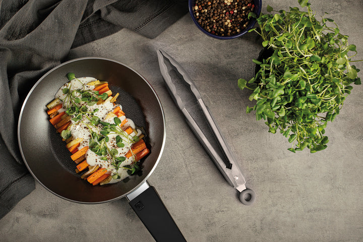 Softta Grey Silicone Multipurpose Tongs