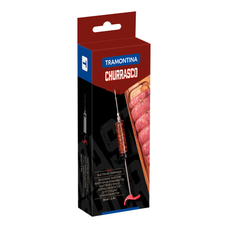 30 ml acrylic/polypropylene and stainless steel marinade injector