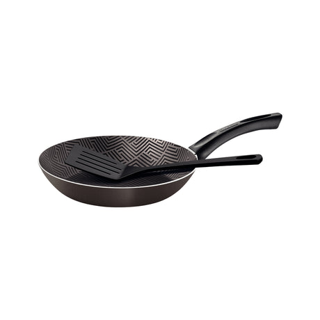 Paris Aluminum Frying Pan with Starflon Max Lead Nonstick Coating with a Nylon Spatula, 20 cm 0,8 L