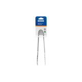 Utility stainless steel pasta tongs