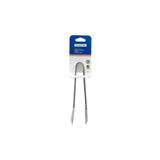 Utility stainless steel ice tongs