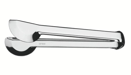 Utility stainless steel ice tongs