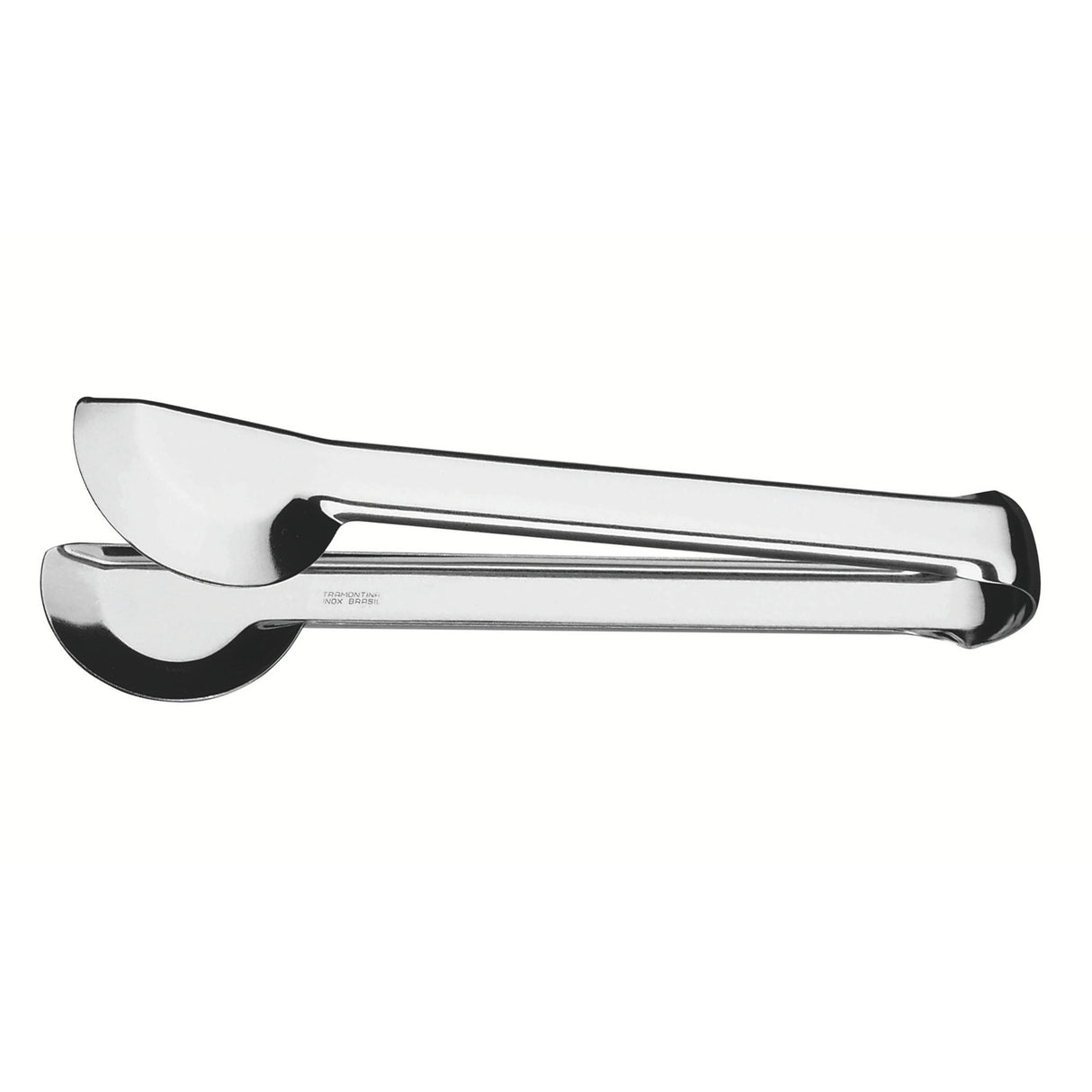 Utility stainless steel ice tongs