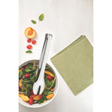 Utility multiuse stainless steel tongs