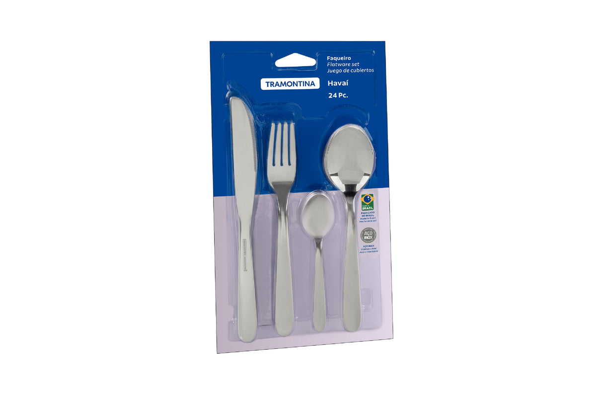 Havai stainless steel flatware 24 pc set